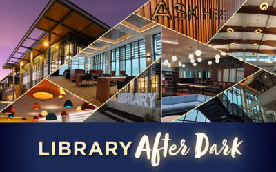 [미국] 리모델링된 공간의 쇼케이스를 위한 Library After Dark