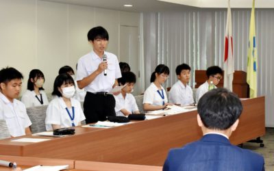 [일본]  오감으로 즐기는 도서관, 고교생의 “미래 계획” 제안