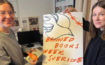 [스웨덴] Banned Books Week가 조직되면 많은 도서관이 참여합니다.