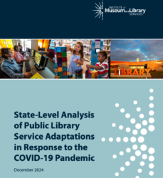 [미국] “COVID-19 팬데믹에 대응한 공공 도서관 서비스 적응에 대한 주 차원의 분석”